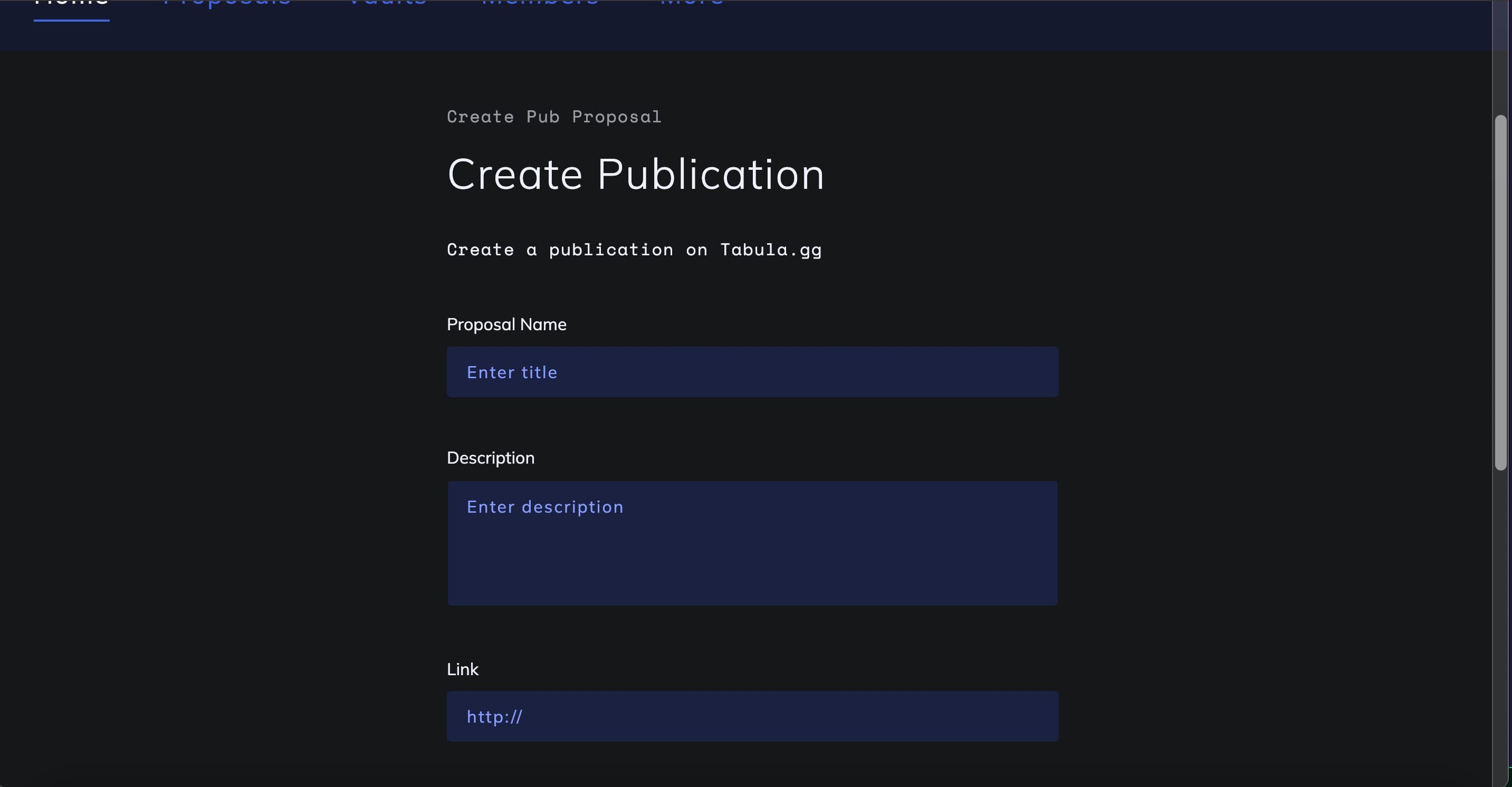 Form Builder example one